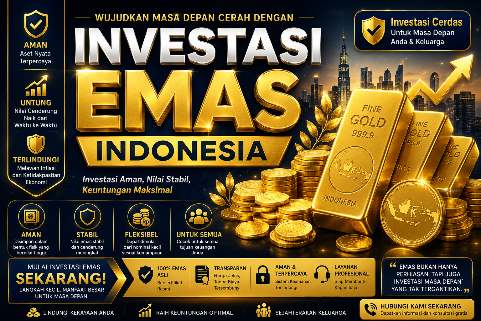 Edukasi Investasi Emas